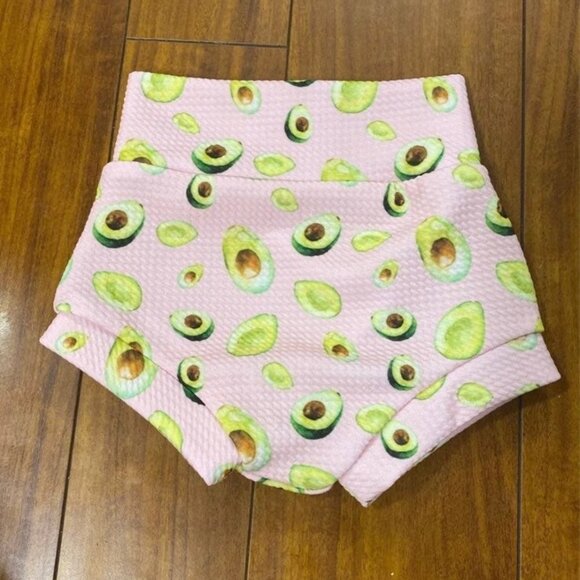 Baby pink avocado bummies